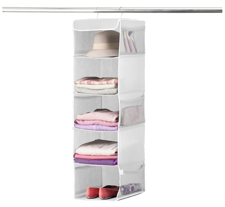 ZOBER Hanging Closet Organizer and Storage Shelves