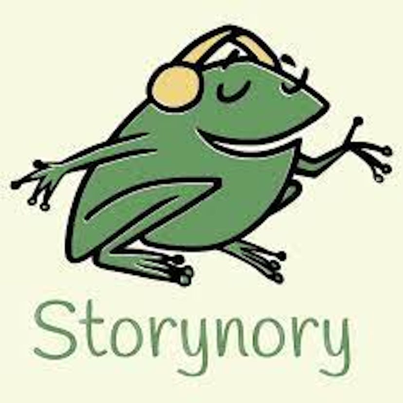 The logo for Storynory.