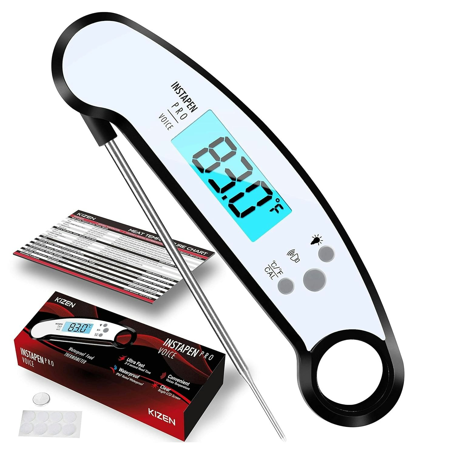 Kizen's digital instant-read meat thermometer falls to 2022 low at