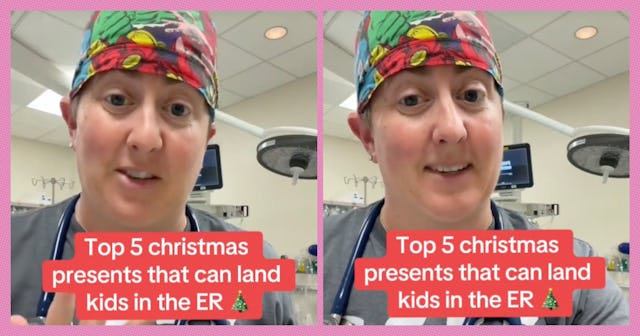 A pediatric ER doctor shares a list of toys that she credits with most of her emergency room visits ...