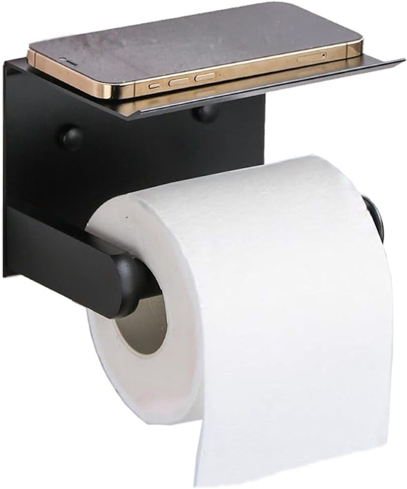 Raikedr Self Adhesive Toilet Paper Holder