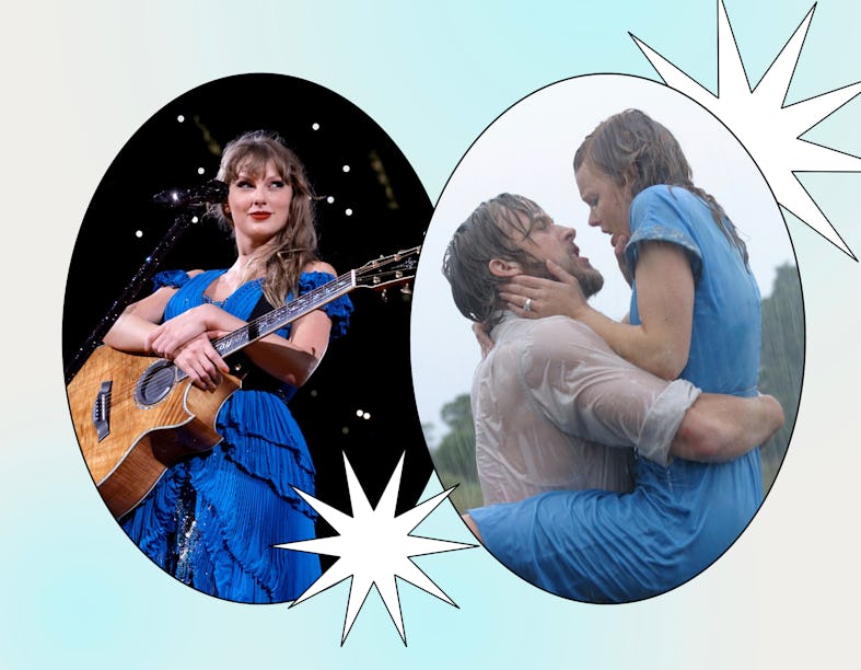 Taylor Swift on her Eras tour and Noah and Allie from 'The Notebook'