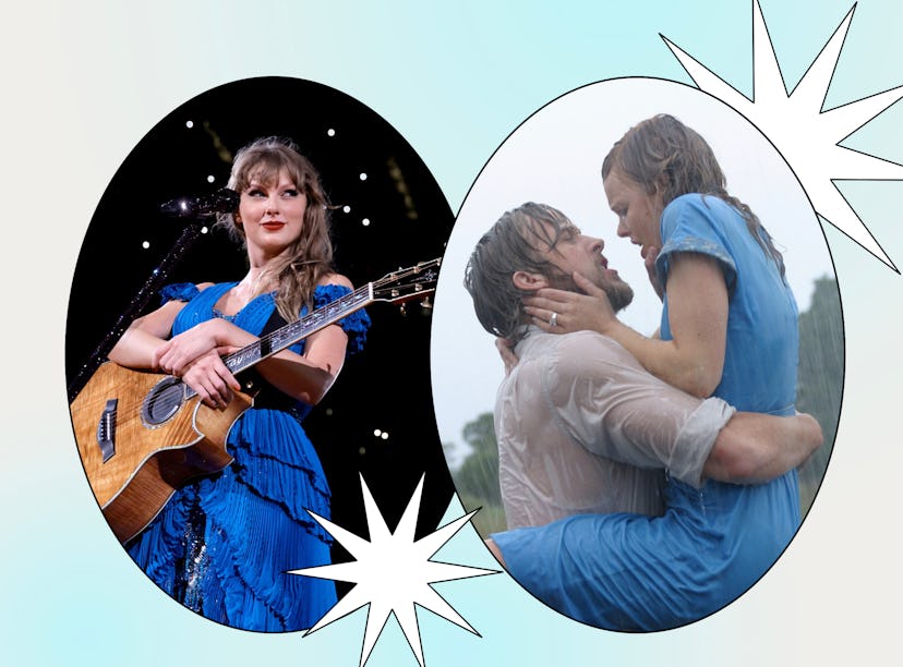 Taylor Swift on her Eras tour and Noah and Allie from 'The Notebook'