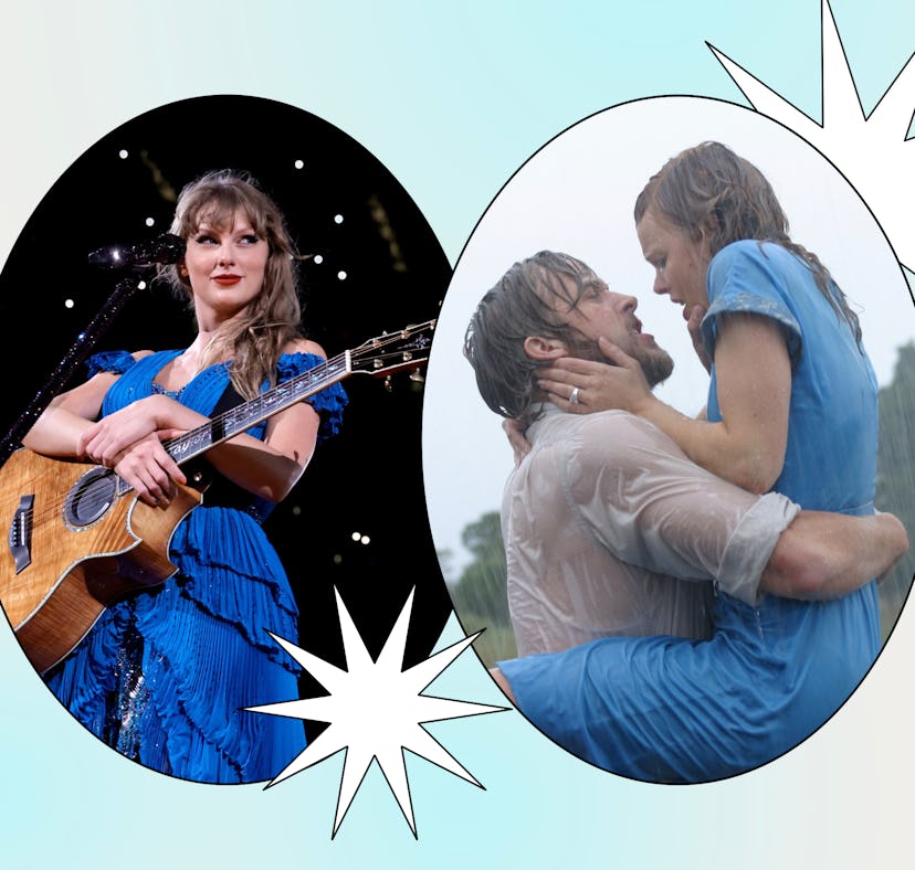 Taylor Swift on her Eras tour and Noah and Allie from 'The Notebook'
