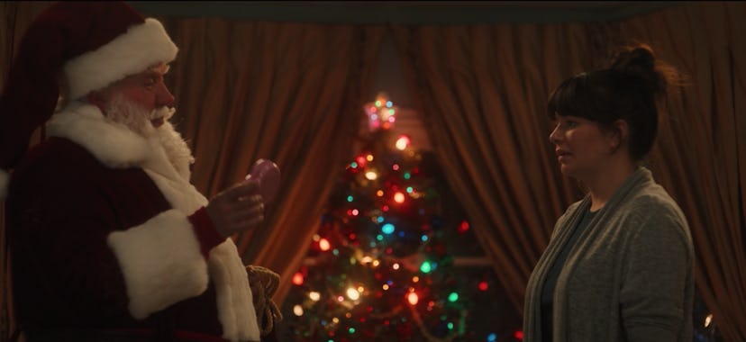 Tim Allen and Casey Wilson in 'The Santa Clauses.'
