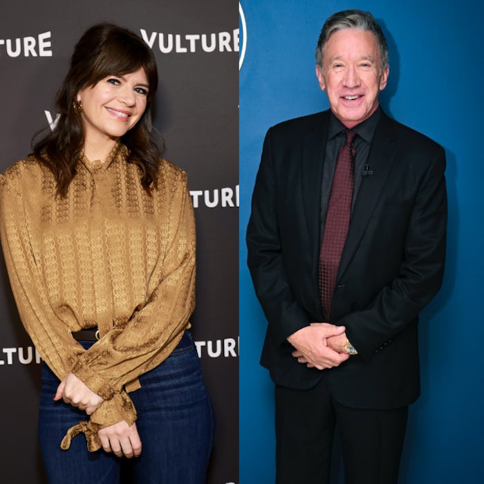 An image of Casey Wilson beside an image of Tim Allen. Casey Wilson recently got candid about her co...