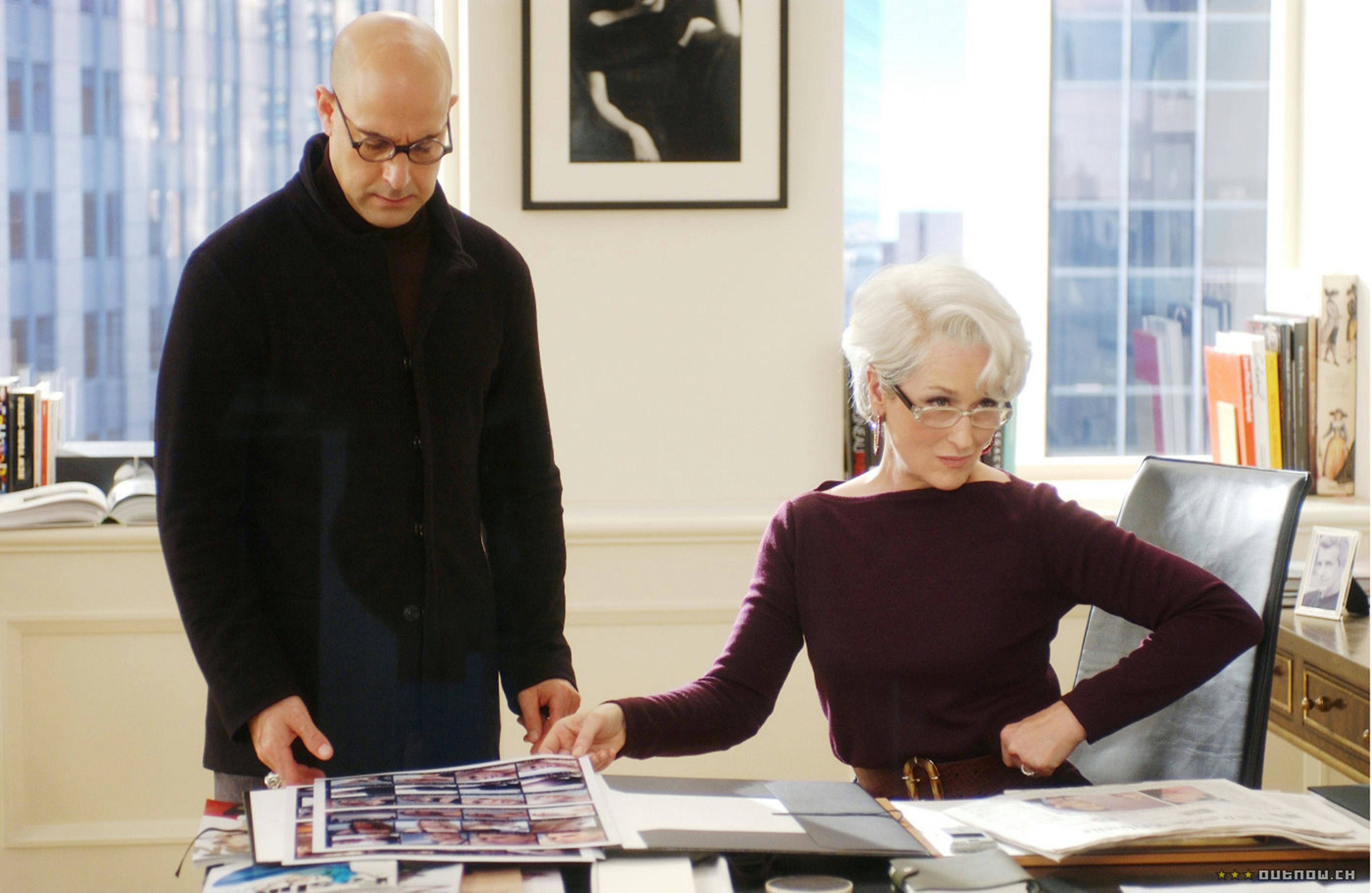 Stanley Tucci and Meryl Streep in &lsquo;The Devil Wears Prada&rsquo;