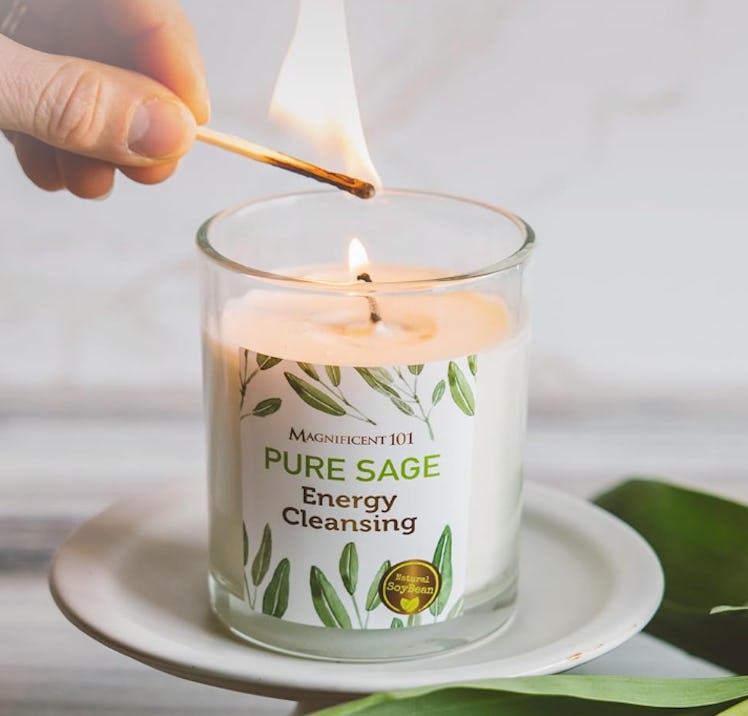Magnificent 101 Sage Scented Smudge Candle