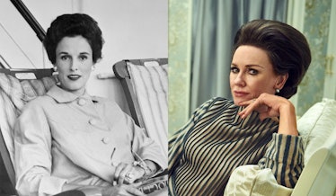 Babe Paley and Naomi Watts who will play her character in Feud