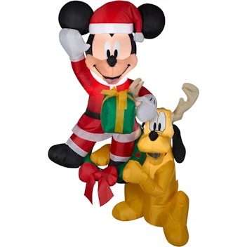 Inflatable Hanging Mickey and Pluto