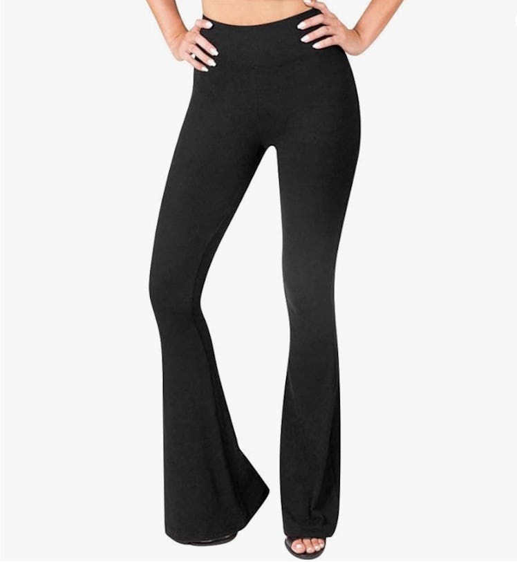 SATINA High Waisted Wide Leg Pants