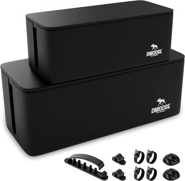 DMoose Cable Management Box (2-Piece Set)