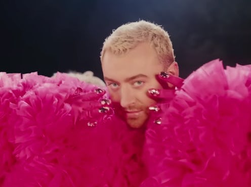 Sam Smith's "I'm Not Here To Make Friends" music video still