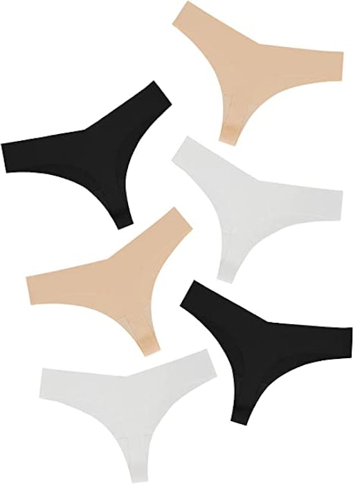DEANGELMON Seamless Thongs (6-Pack)