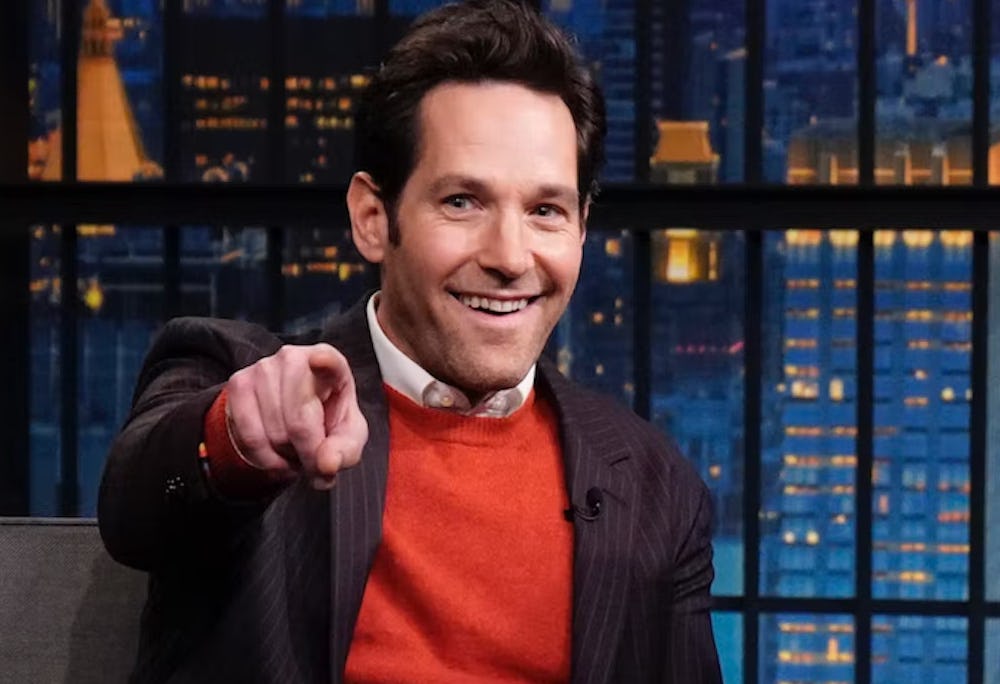 Paul Rudd Reveals Secret To His Eternally Youthful Appearance