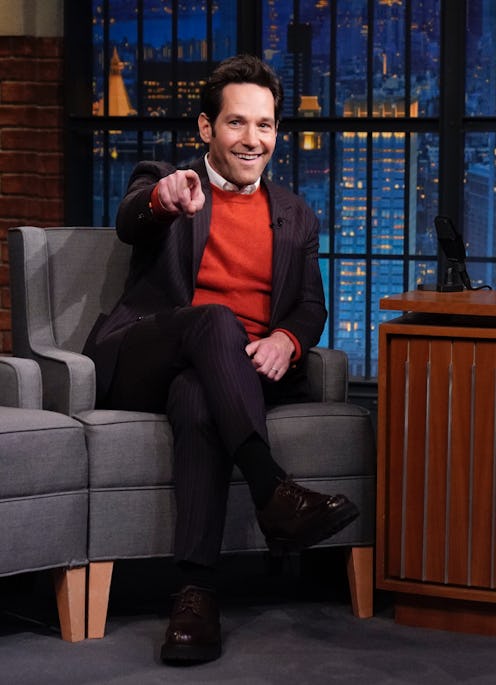 Paul Rudd on 'Late Night With Seth Meyers'