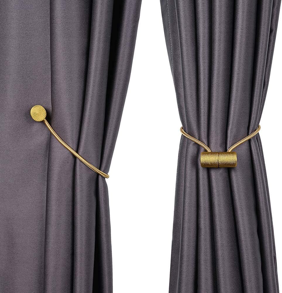 Sorfia Magnetic Curtain Tiebacks (2-Pack)