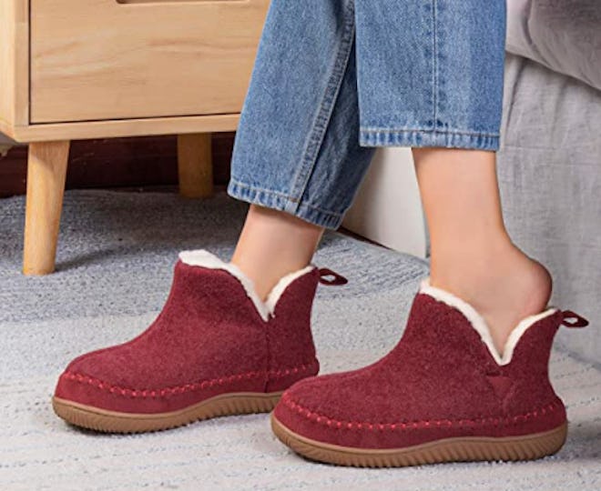 Zizor Moccasin Bootie Slippers