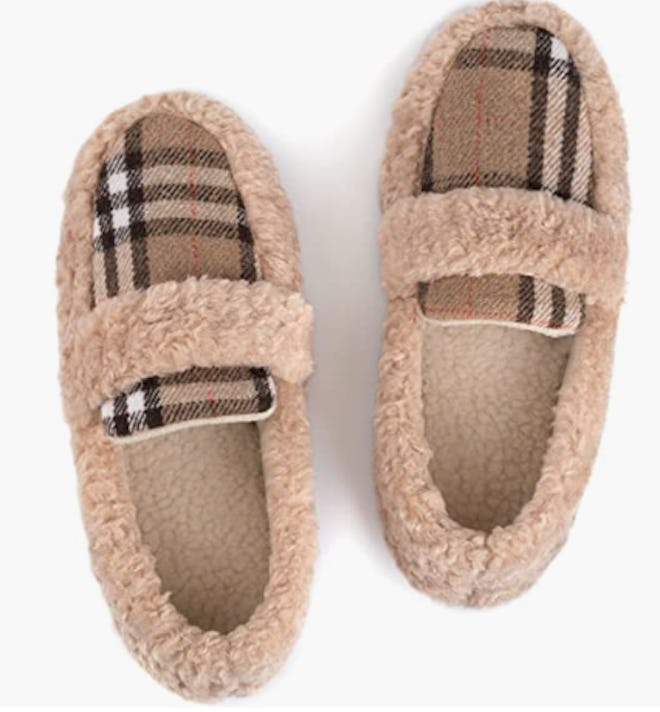 Zizor Memory Foam Fleece Comfy Slippers