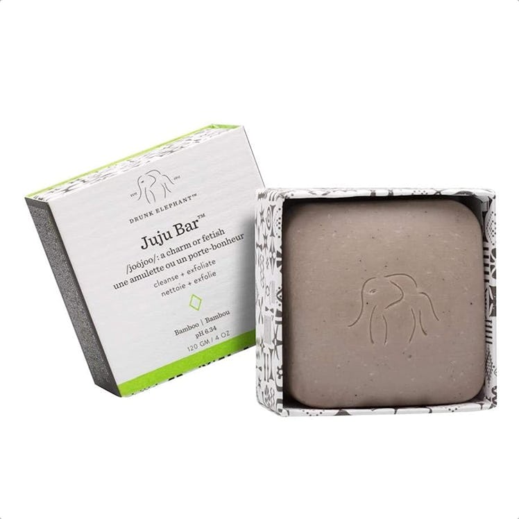 drunk elephant juju bar is the best drunk elephant bar cleanser product for acne