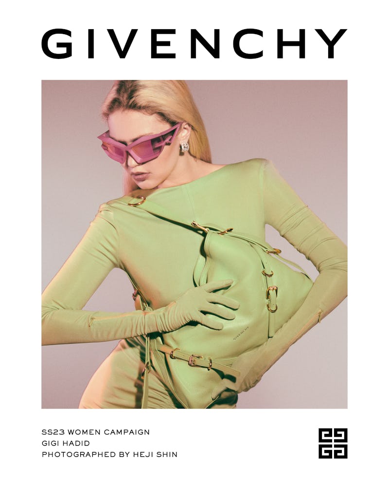 gigi hadid givenchy spring/summer 2023 campaign