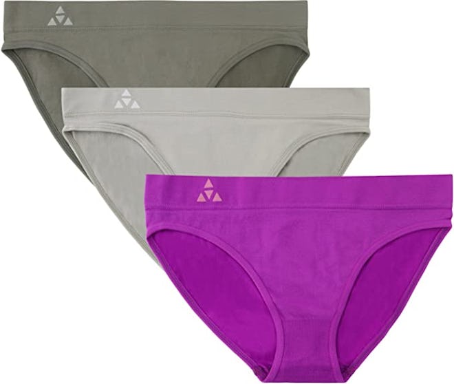 Balanced Tech Seamless Low Rise Bikini Panties (3-Pack)
