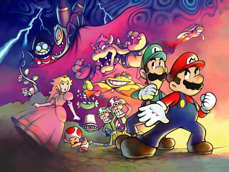 mario luigi superstar saga