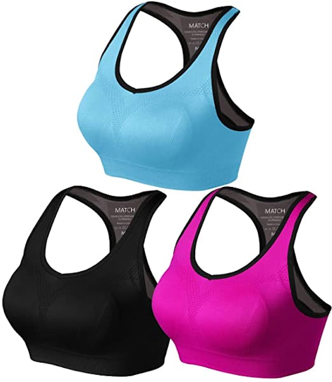 Match Sports Bras (3-Pack)