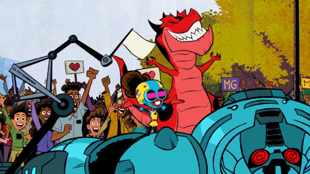 Marvel's Moon Girl and Devil Dinosaur is a must-watch family series.