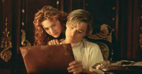 Kate Winslet and Leonardo DiCaprio in James Cameron's 'Titanic.'
