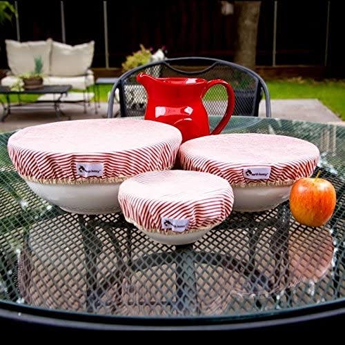 These alternatives to aluminum foil are made of cotton and elastic and can be used to cover bowls an&hellip;