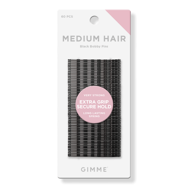 GIMME Beauty Medium Hair Black Bobby Pins