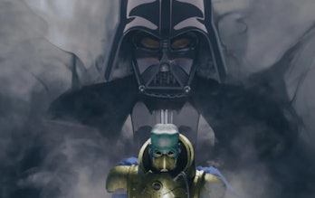 The cover of Darth Vader #31.