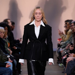 Chloë Sevigny in Proenza Schouler Fall Winter 2023 Show