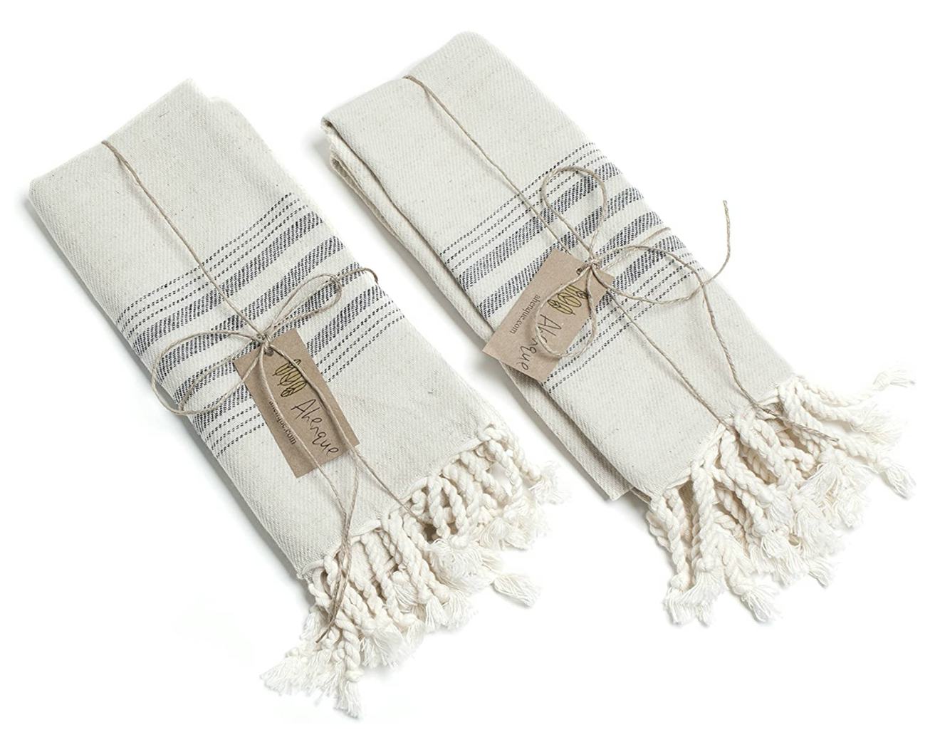 Ahenque Hand-loomed Tea Towels (2-Pack)