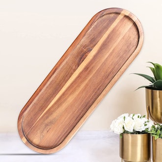 GinSent Wooden Vanity Tray