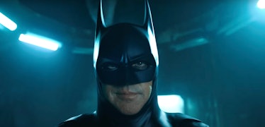 Michael Keaton as Batman in 'The Flash' (2023).