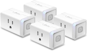 Kasa Smart Plug Wi-Fi Outlets (4-Pack)