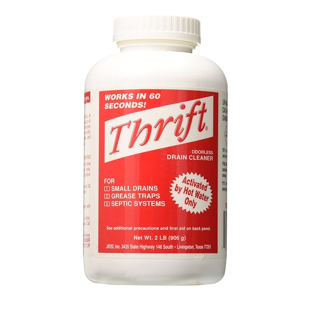 Thrift Marketing Odorless Drain Cleaner, 2 Lbs.
