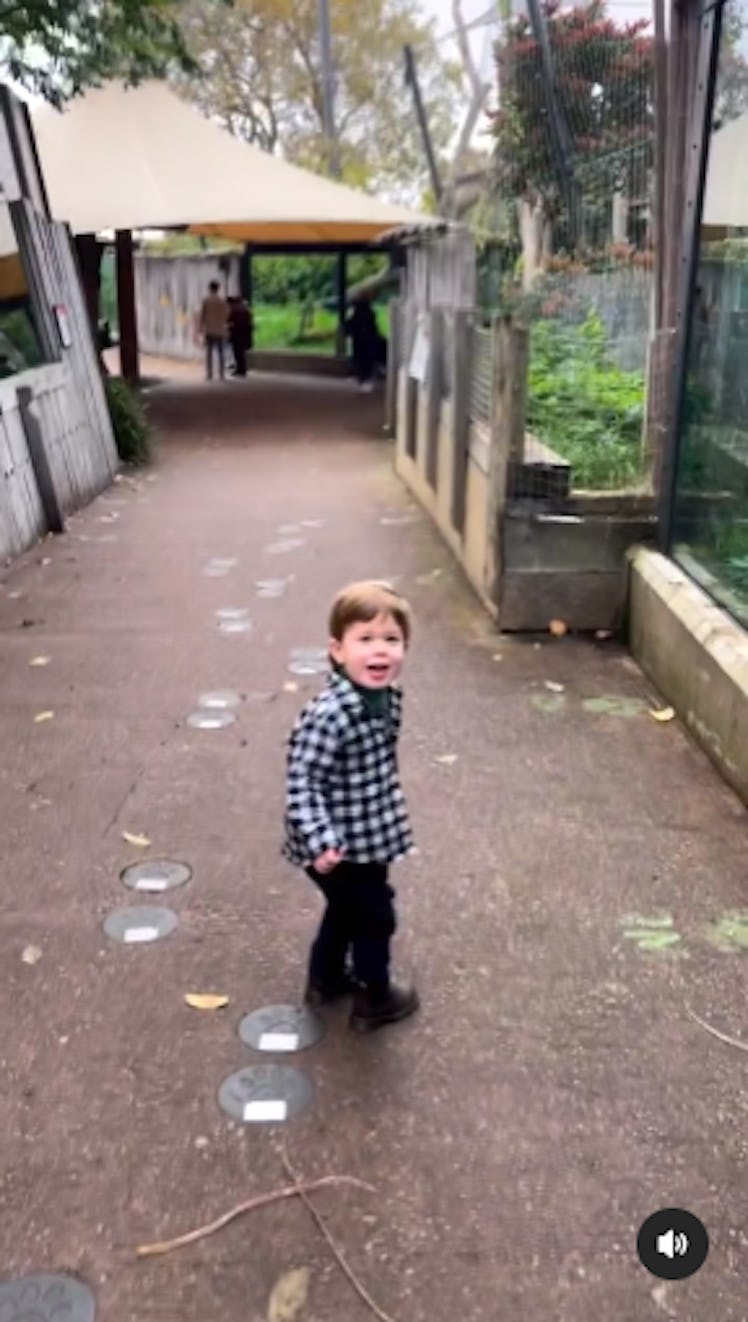 Princess Eugenie's son August on his 2nd birthday.