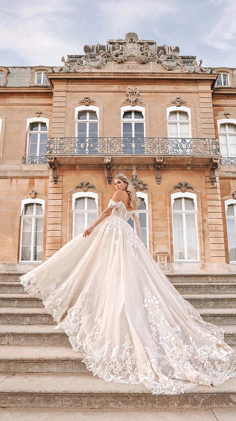 Inside Disney's 2023 Cinderella Wedding Dresses Inside Disney's 2023 Cinderella Wedding Dresses