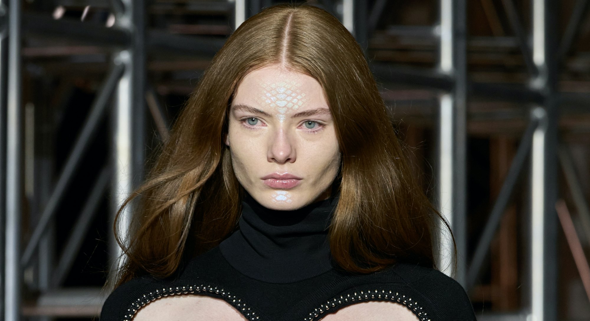 An unconventional fairycore highlighter trend took over the New York Fashion Week fall/winter 2023 r...