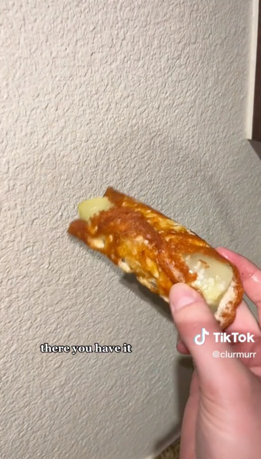 TikTok’s cheese pickle wrap trend is simply delicious.