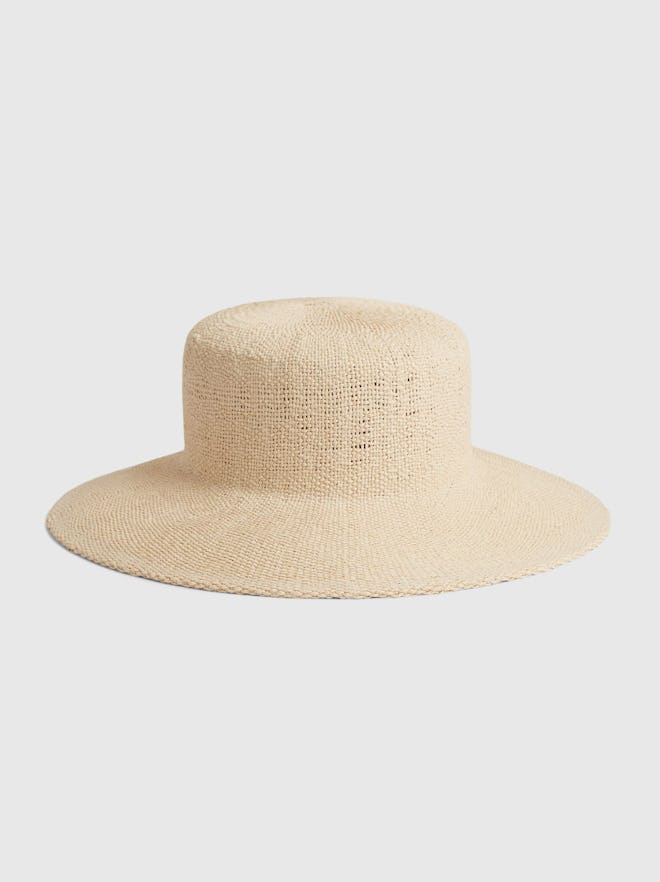 Structured Straw Hat