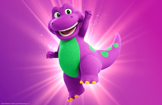 Everyone's favorite purple dinosaur is making a comeback.