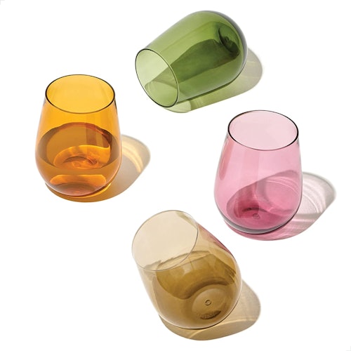TOSSWARE RESERVE Stemless Wine Glasses (4-Pack)