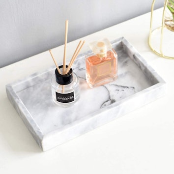 StonePlus Natural Marble Elegant Jewelry Tray