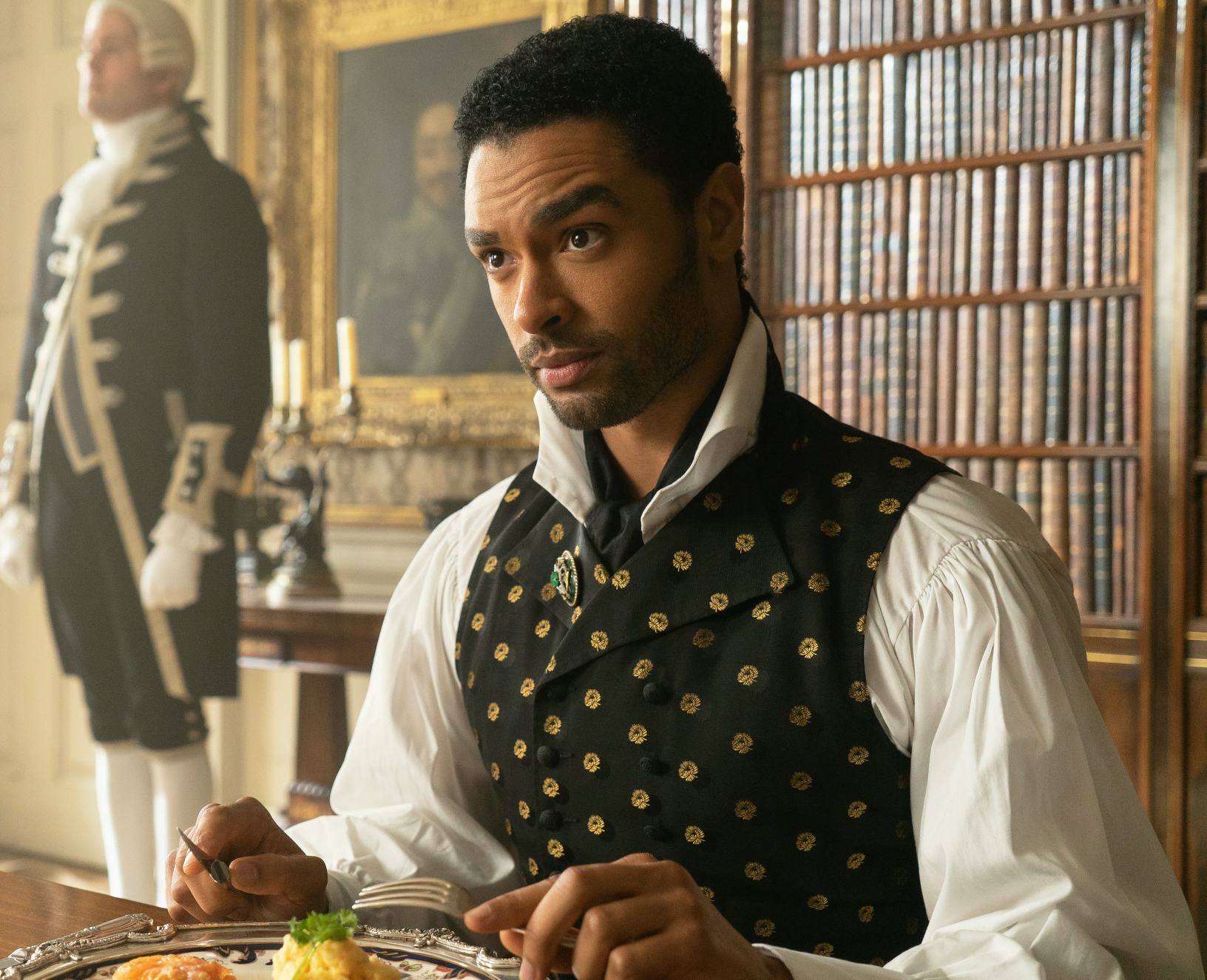 Regé-Jean Page as the Duke of Hastings in 'Bridgerton' Season 1