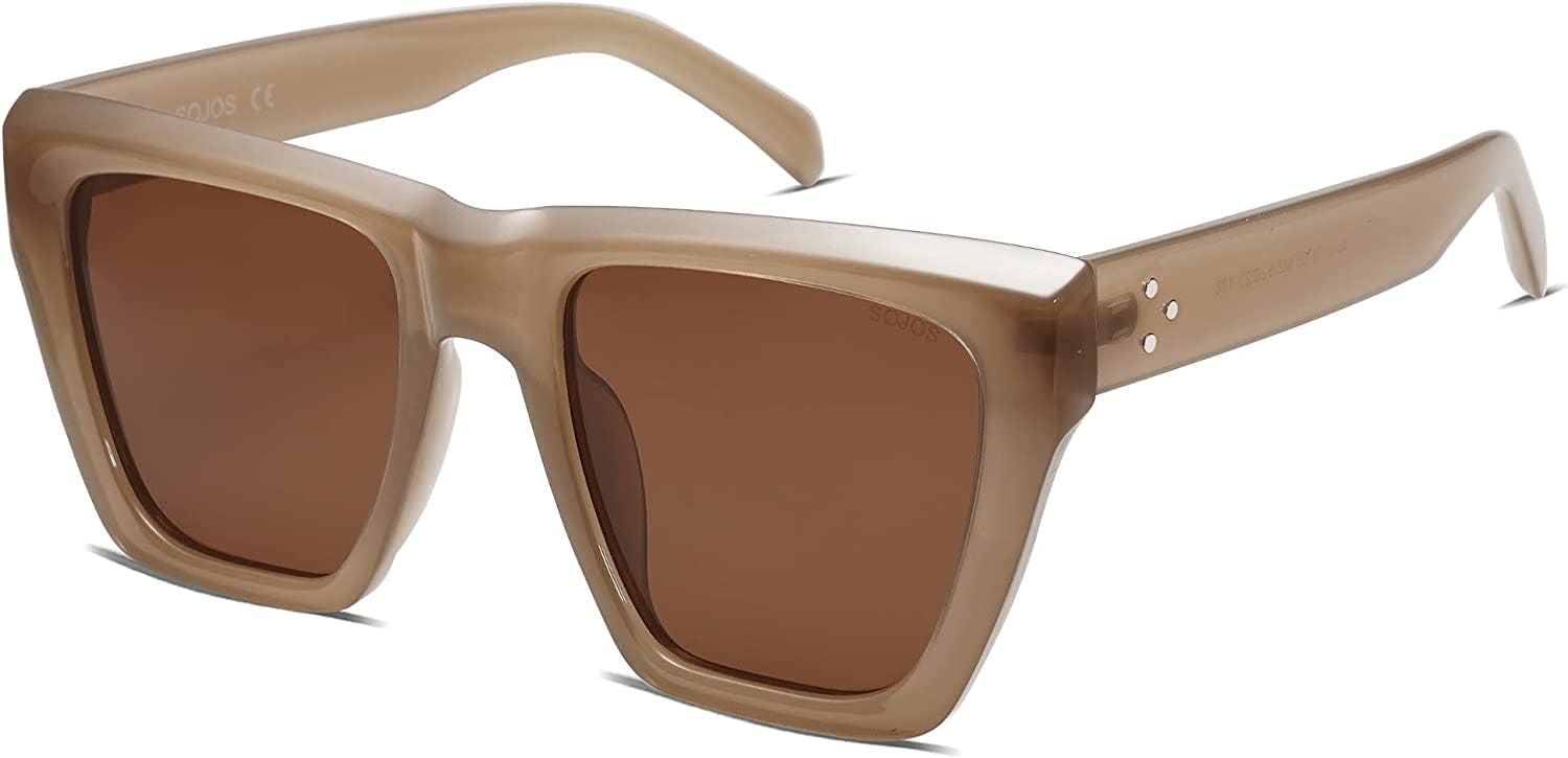 SOJOS Oversized Square Sunglasses