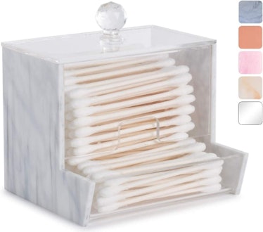 My Space Organizers Cotton Swab Dispenser